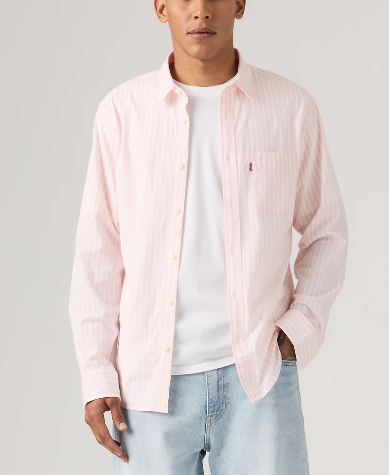Levi's Men's Classic 1 Pocket Regular-Fit Long Sleeve Shirt