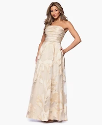 Xscape Women's Strapless Ball Gown