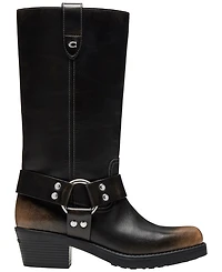 Coach Women's Harness Loved Leather Pull-On Boots