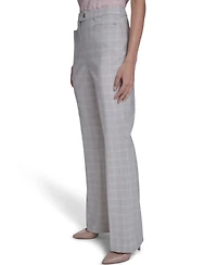 Calvin Klein Women's Windowpane Modern Fit Pants