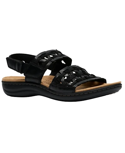 Clarks Women's Collection Laurieann Lily Round Toe Sandals