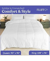 FluffCo Down Alternative Comforter - Queen