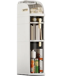 gaomon “Slim 3-Tier Bathroom Storage Cabinet with Drawers & Wheels”