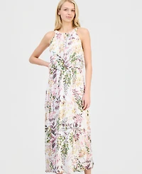 Robbie Bee Women's Halter Maxi Dress