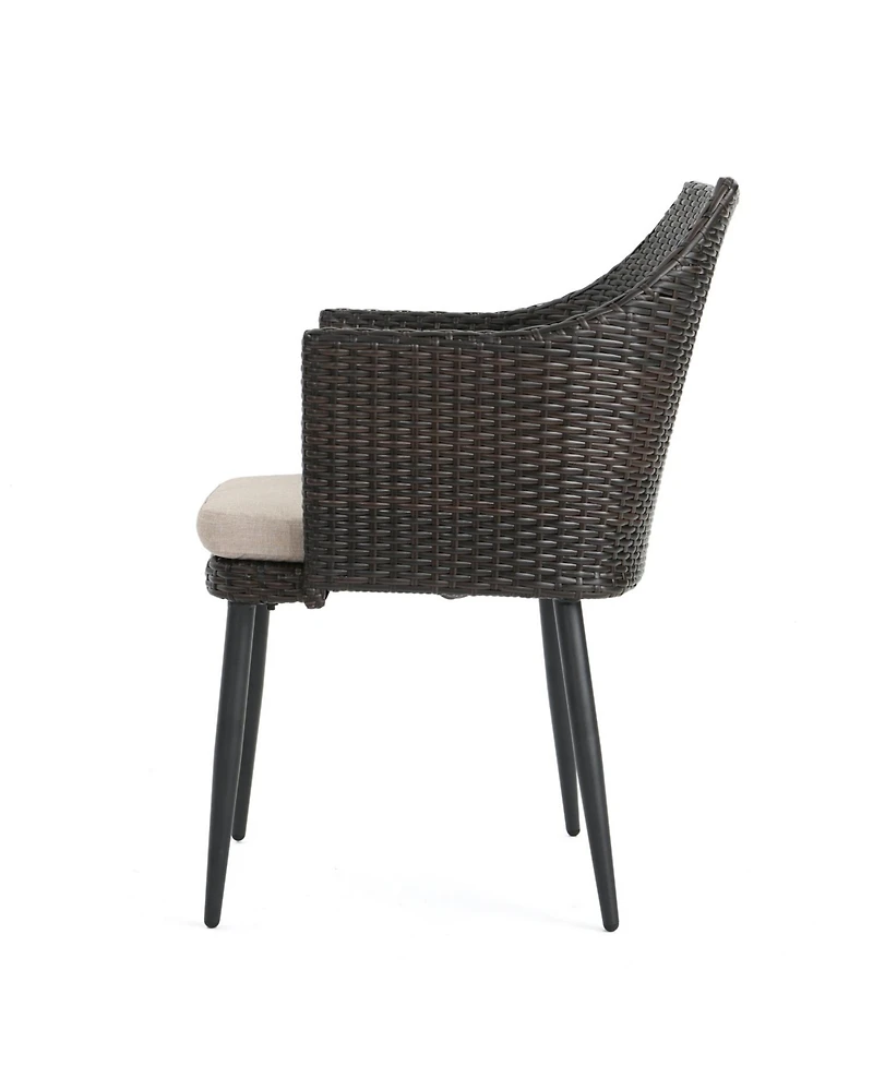 Streamdale Furniture Outdoor Wicker Chat Set for Two
