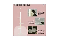 Zeus & Ruta Floor to Ceiling Cat Tree