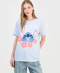 Grayson Threads, The Label Juniors' Stitch Aloha Mineral Wash Graphic T-Shirt