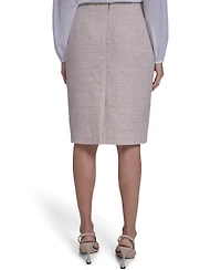 Calvin Klein Petite Tweed Pencil Skirt