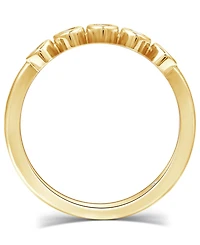 And Now This Cubic Zirconia Stack Ring