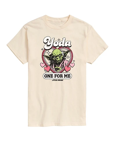 Airwaves Men's Star Wars Yoda One Short Sleeve T-Shirt