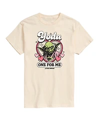 Airwaves Men's Star Wars Yoda One Short Sleeve T-Shirt