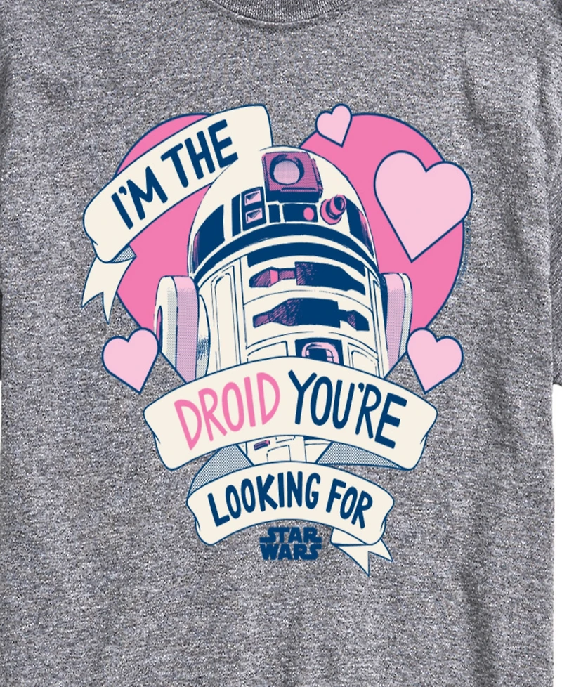 Airwaves Men's Star Wars Droid You're Looking For Printed Short-Sleeve Graphic T-Shirt