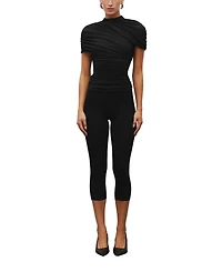 Heiress Beverly Hills Women's The Draped Shoulder Top