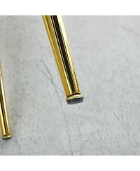 Streamdale Furniture Extendable Dining/Office/Coffee Table, Metal Leg, Mdf Top, 100-180cm