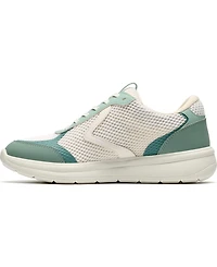 Clarks Women's Ezrin Tie Lace Up Sneakers