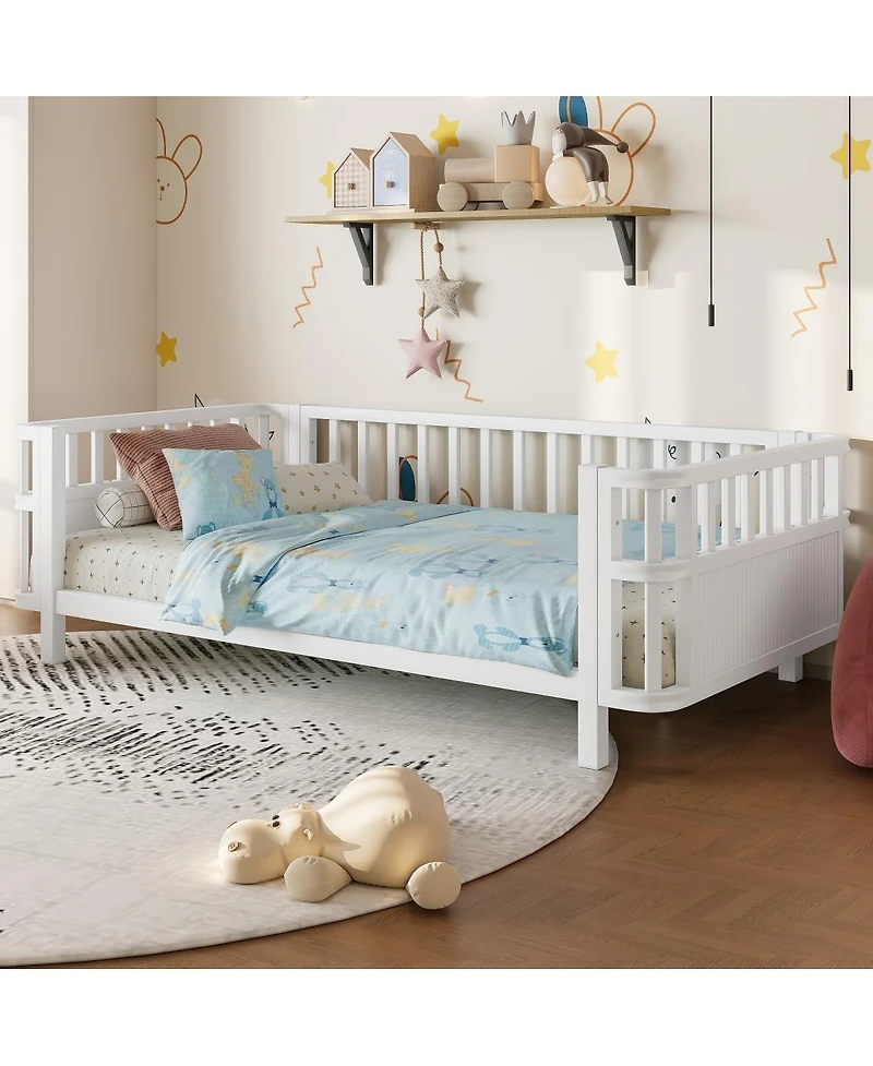 Streamdale Furniture Wood Platform Bed Frame, Queen, Noise Free, Easy Assembly, Storage