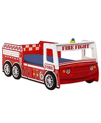 Streamdale Furniture Little Heroes Fire Truck Bed