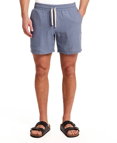Weatherproof Vintage Men's Regular-Fit Linen Shorts