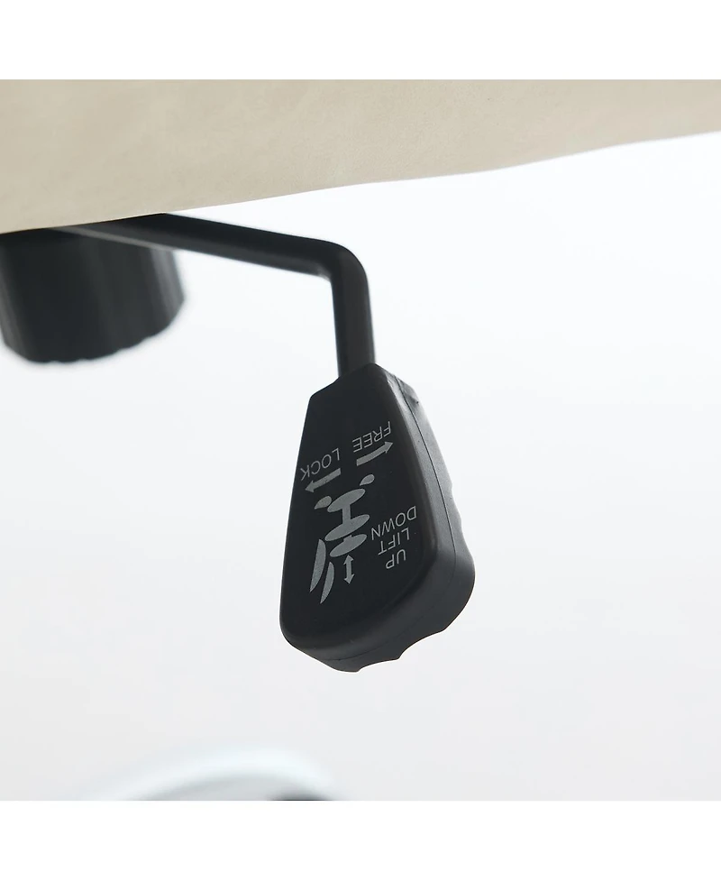 Streamdale Furniture High-Strength Metal Pu Leather Ergonomic Office Chair