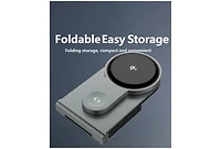 Risokeys Foldable 3-in-1 Wireless Charger - Charge for Apple - Portable Fan-Cooled Charging Stand for iPhone, Watch and Earphones