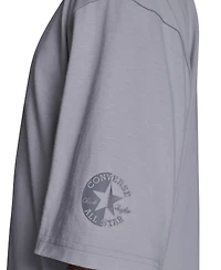 Converse Men's Short-Sleeve Mock Neck T-Shirt