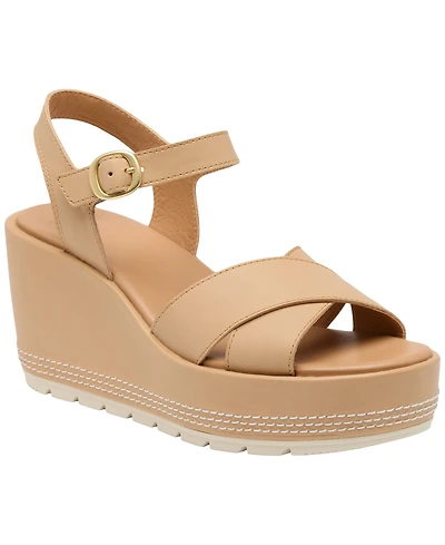 Sorel Women's Sunpeak Wedge Heel Ankle-Strap Sandals