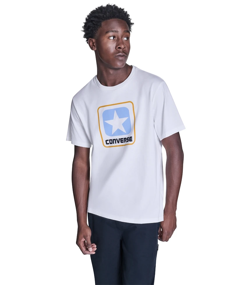 Converse Men's Box Logo Short-Sleeve T-Shirt