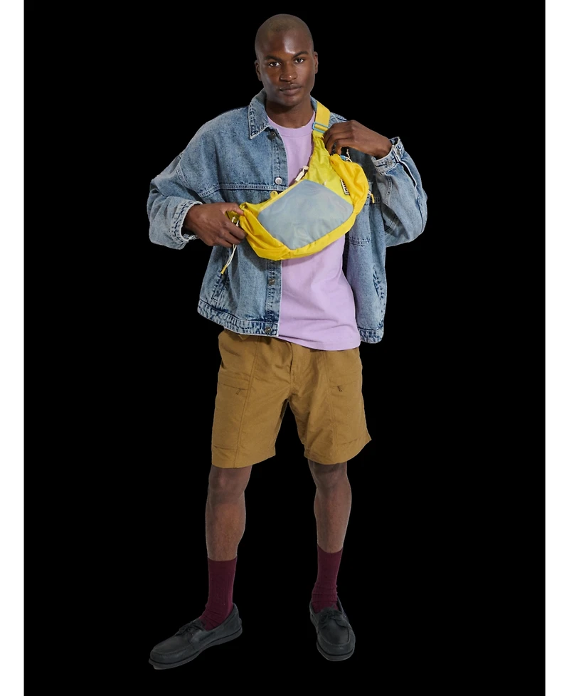 Baboon to the Moon Crescent Crossbody Bag