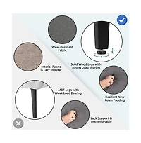 Yaheetech Modern Accent Chair Upholstered Single Sofa