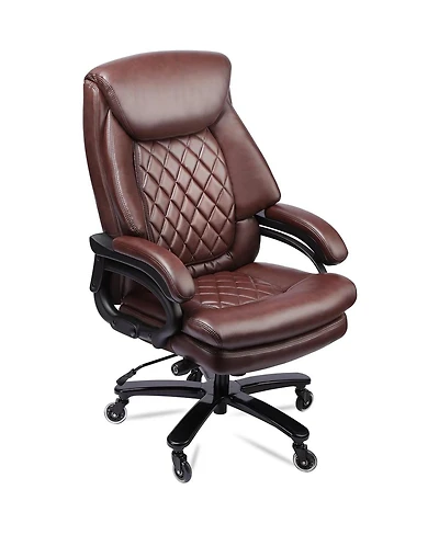 Streamdale Furniture 500lbs Big and Tall Office Chair for Heavy People Executive Computer Desk Chair