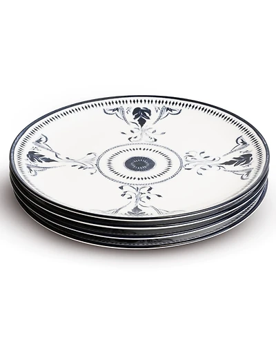 Lemieux Et Cie Bruges 4-Pc. Dinner Plates, Services for 4