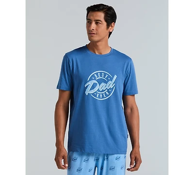 Perry Ellis Portfolio Men's Best Dad Ever Sleepwear T-Shirt