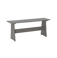 Linon Waldron Corner Nook Set Grey Kit