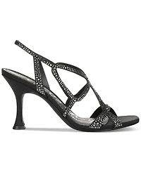 Circus Ny by Sam Edelman Women's Louisa Strappy Butterfly Rhinestone Dress Sandals