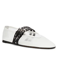 Steve Madden Women's Lydia Mary-Jane Ballet Flats