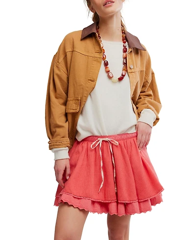Free People Women's Lady Tulip Mini Skirt
