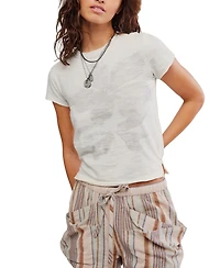 Free People Women's Wall Flower Crew Neck T-Shirt