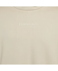 Pre-Owned Fear Of God Men's Essentials Logo Print Cotton Hoodie