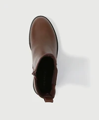 Berness Women's Kaya Lug Sole Chelsea Booties