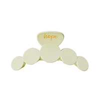 Headbands of Hope Women's Matte Dot Claw Clip - Cream