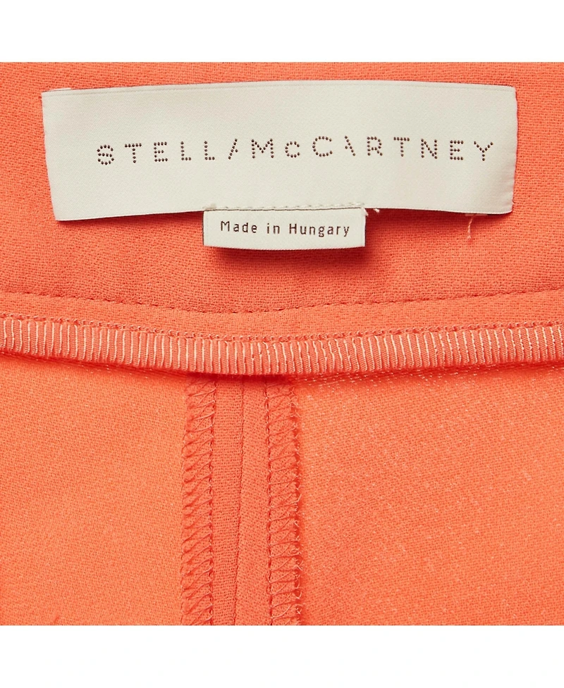 Pre-Owned Stella Mccartney Women's Pink Crepe Trousers