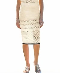 Cupshe Women's Capri Sunset Beige Midi Skirt
