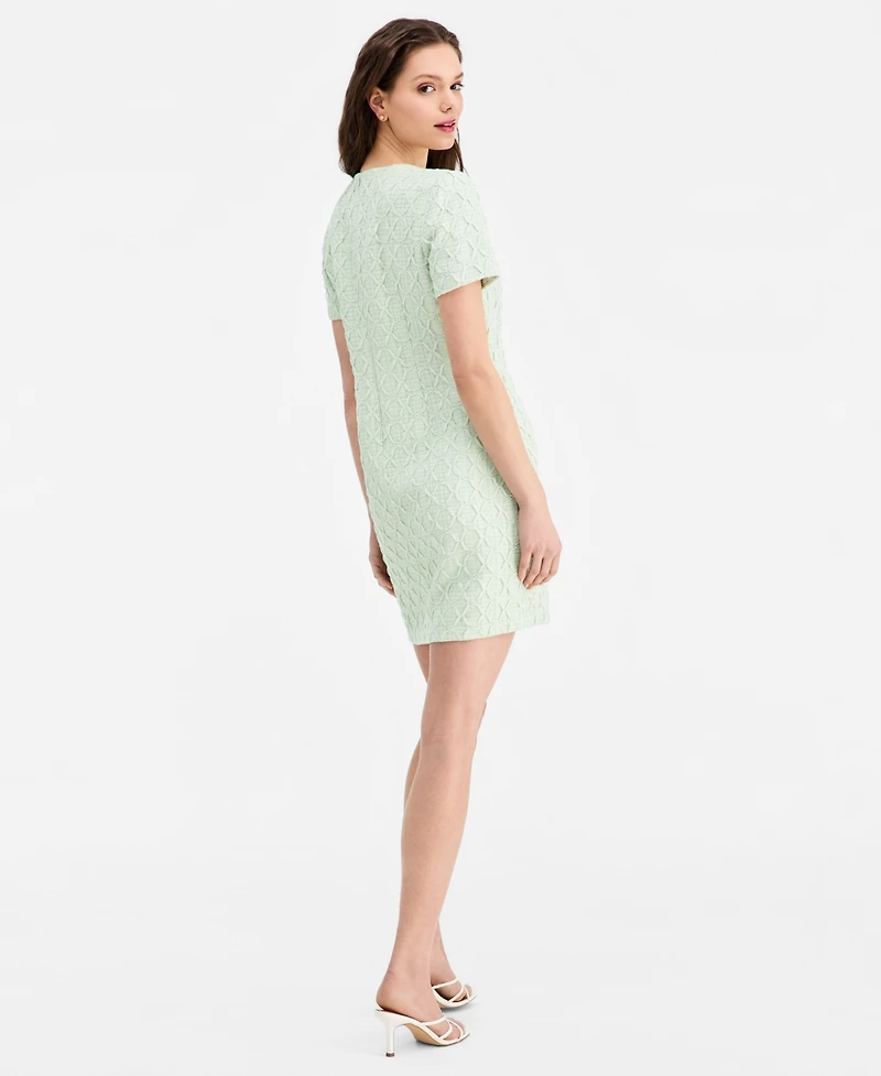 Eliza J Women's Pom Textured Dress