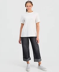 The North Face Women's Evolution Peaks Graphic Cotton T-Shirt