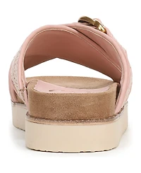 Sam and Libby Women's Ander Slide Round Toe Sandals