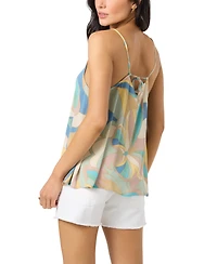 O'Neill Juniors' Martina Square Neck Butterfly Tank Top