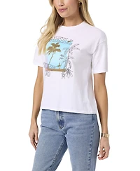 O'Neill Juniors' Doodles Crew Neck Graphic T-Shirt