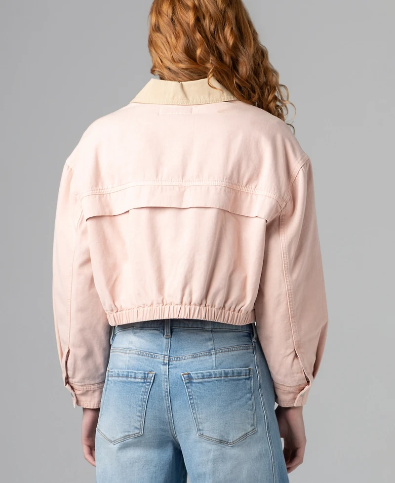Blank Nyc Women's Cropped Barn Jacket