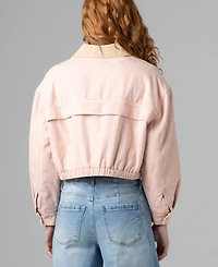 Blank Nyc Women's Cropped Barn Jacket