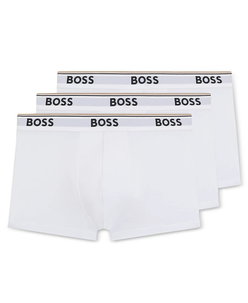 Boss by Hugo Men's 3-Pack Power Trunk Underwear